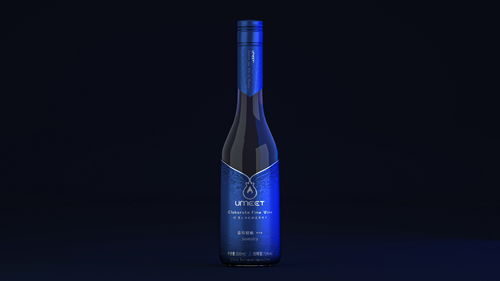 貴州茅臺旗下藍莓酒包裝設計